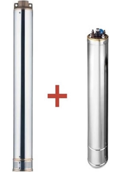 Yıldızsu 4sdm6/11 4'' Motopomp Dalgıç Pompa + Motor (1.5 Hp)