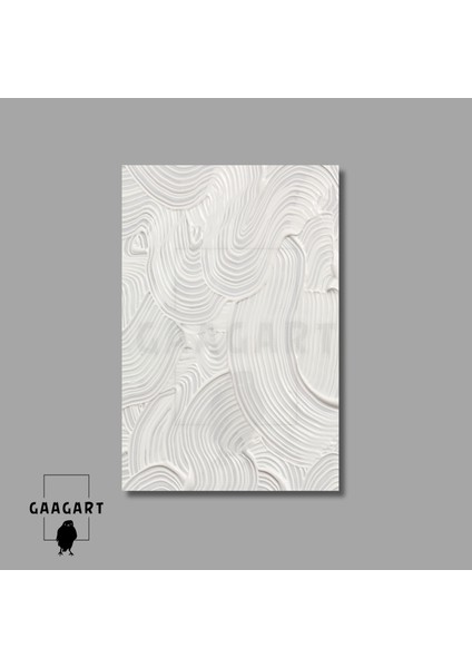 3'lü Kanvas Salon Duvar Tablosu Soyut Alçı Görünümlü Set modelleri