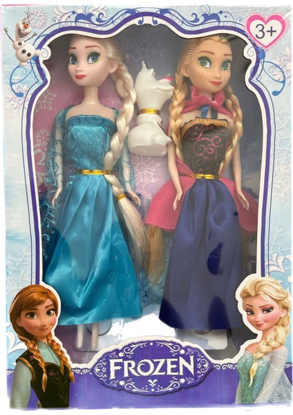 Karlar Ülkesi Elsa ve Anna Olaf 3 Lü Set 28 cm fiyatları