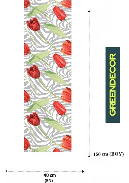 Çiçek Bohem Desenli Özel Tasarım Runner Dijital Baskılı Dekoratif Masa Örtüsü Modern Ev Dekorasyonu fiyatları