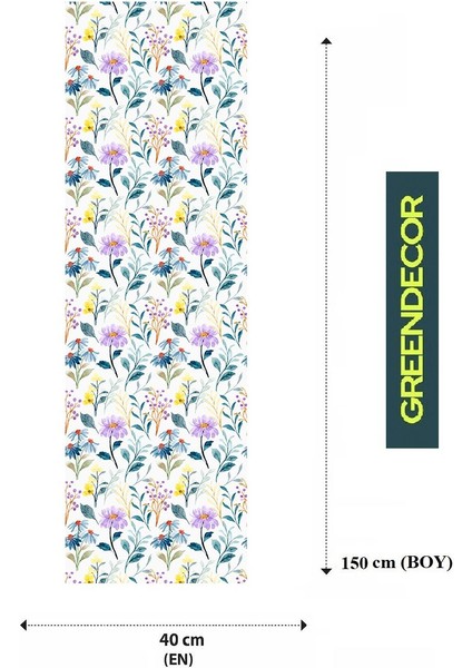 Çiçek Bohem Desenli Özel Tasarım Runner Dijital Baskılı Dekoratif Masa Örtüsü Modern Ev Dekorasyonu fiyatları