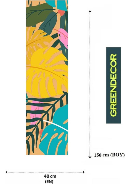 Çiçek Bohem Desenli Özel Tasarım Runner Dijital Baskılı Dekoratif Masa Örtüsü Şık Ev Dekorasyonu fiyatları