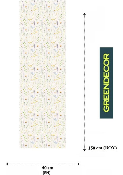 Çiçek Bohem Desenli Özel Tasarım Runner Dijital Baskılı Dekoratif Masa Örtüsü Modern Ev Dekorasyonu fiyatları