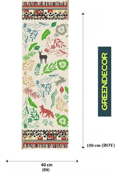 Etnik Antika Bohem Desenli Özel Tasarım Runner Dijital Baskılı Dekoratif Masa Örtüsü Ev Dekorasyonu fiyatları