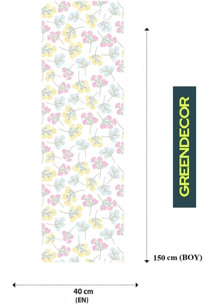 Çiçek Bohem Desenli Özel Tasarım Runner Dijital Baskılı Dekoratif Masa Örtüsü Modern Ev Dekorasyonu fiyatları