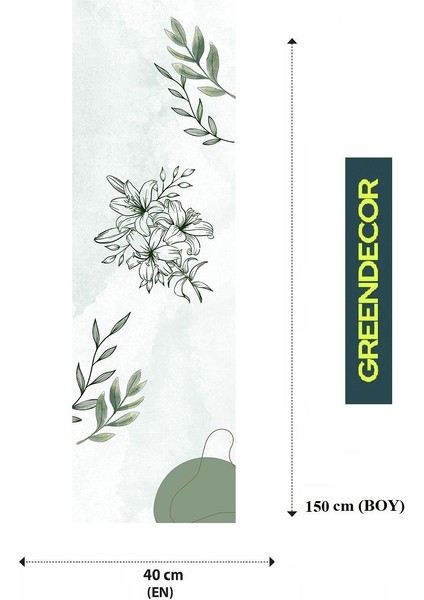 Çiçek Bohem Desenli Özel Tasarım Runner Dijital Baskılı Dekoratif Masa Örtüsü Modern Ev Dekorasyonu fiyatları