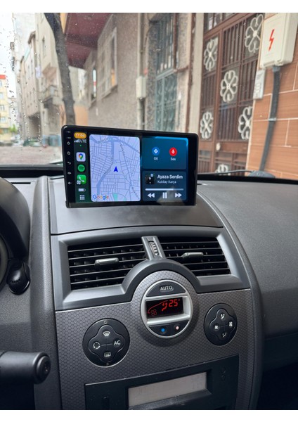 Renault Megane 2 2004-2011 Yıl Uyumlu 9 Inç Android Multimedya Carplay+Android Auto+Navigasyon