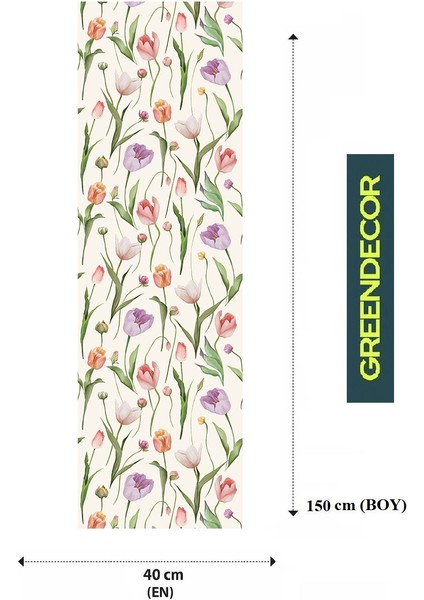 Çiçek Bohem Desenli Özel Tasarım Runner Dijital Baskılı Dekoratif Masa Örtüsü Modern Ev Dekorasyonu fiyatları