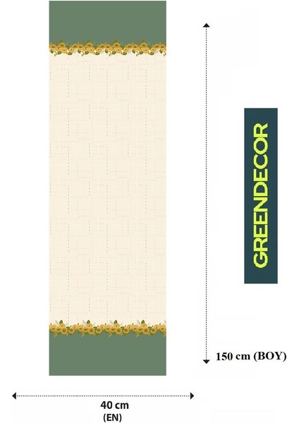 Çiçek Bohem Desenli Özel Tasarım Runner Dijital Baskılı Dekoratif Masa Örtüsü Modern Ev Dekorasyonu fiyatları