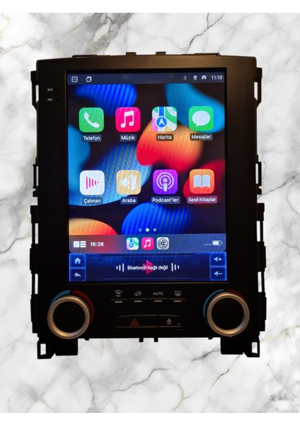 Renault Megane 4 Tesla 2016-2024 Yıl Uyumlu 9,7 Inç Android Multimedya Carplay+Android Auto+Navigasyon modelleri