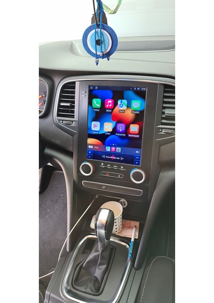 Renault Megane 4 Tesla 2016-2024 Yıl Uyumlu 9,7 Inç Android Multimedya Carplay+Android Auto+Navigasyon
