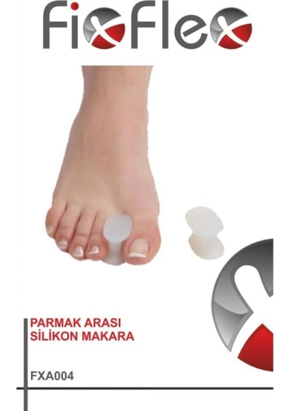 Çift Silikon Parmak Arası Makara Medıum