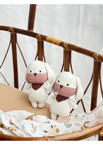 Amigurumi Köpek Uyku Arkadaşı Organik Örgü Oyuncak Büyük Boy modelleri