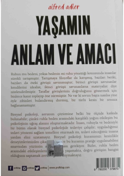 Yaşamın Anlam ve Amacı