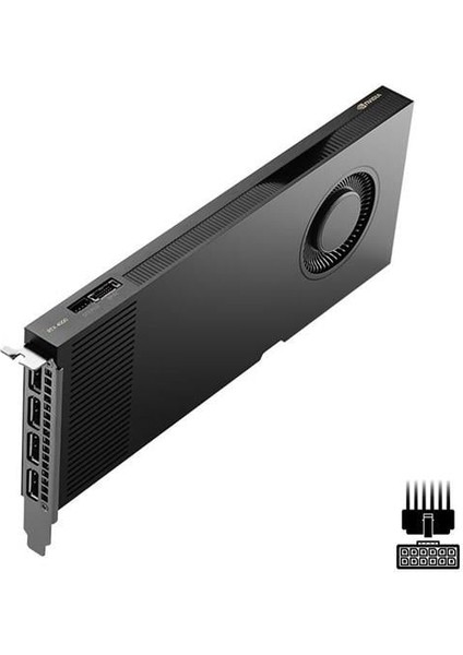 Rtx A4000 Ada 20GB VCNRTX4000ADA-SB Gddr6 160BIT 4x Dp Pcıe 4.0