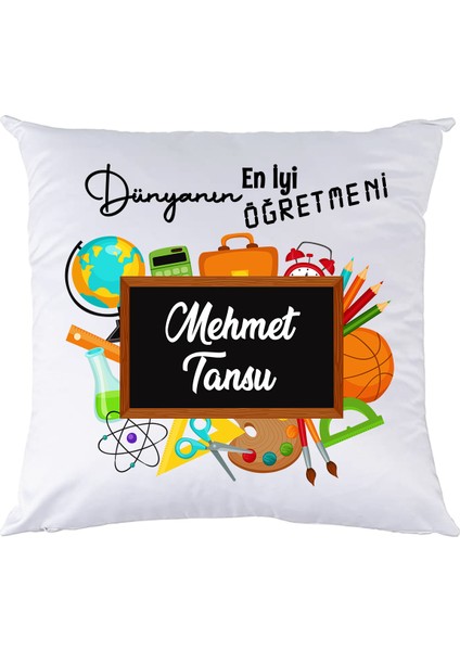 Öğretmene Hediye İsimli Yastık