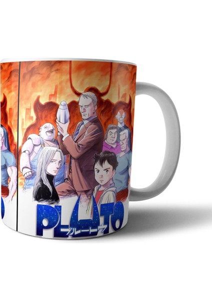 Pluto Anime Kupa Bardak Model 1