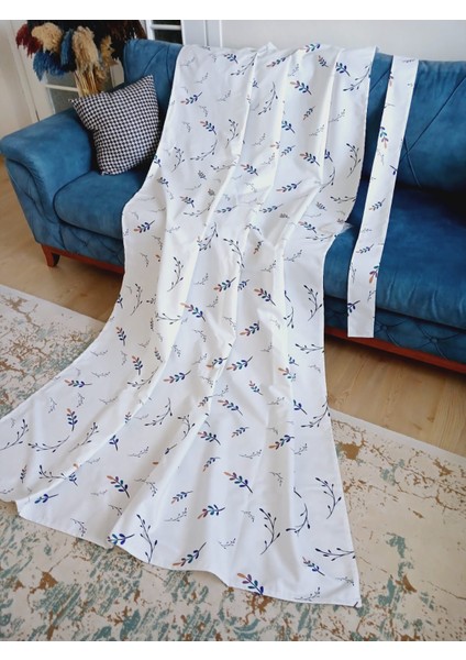 Kadife Kumaş Dijital Baskılı Fon Perde 140 x 260 cm ( 2 Adet )