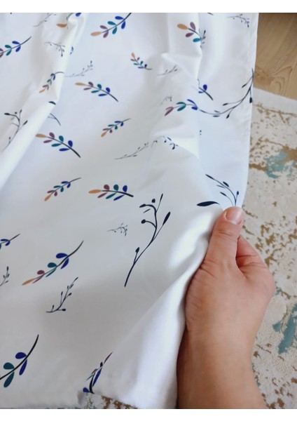 Kadife Kumaş Dijital Baskılı Fon Perde 140 x 260 cm ( 2 Adet )