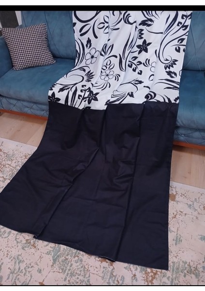 Kadife Kumaş Dijital Baskılı Fon Perde 140X260 cm ( 2 Adet )