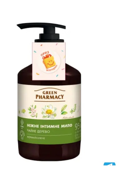 %95 Organik Genital Bölge Yıkama Jeli Çayı Ağacı 370 ml