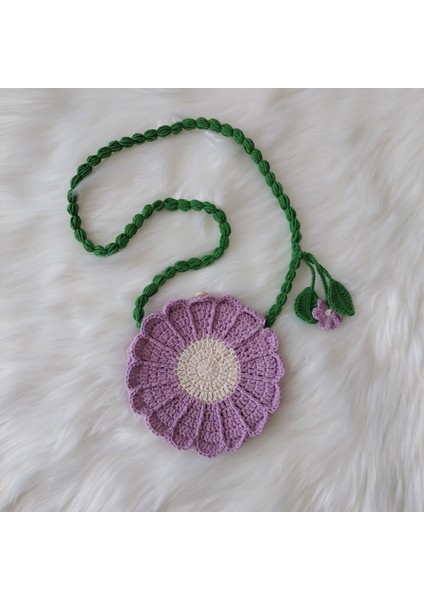 Papatya Çocuk Çantası>çanta>çocuk Giyim>bebek Aksesuar>anne/bebek>tasarım>el Örgüsü