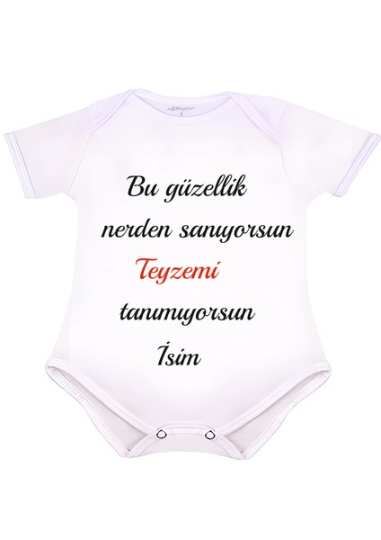Bebeklere Özel Zıbın Kısa Kollu