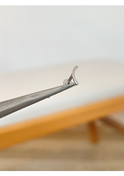 316 L Cerrahi Çelik Smile Modeli Kıkırdak Helix Tragus Dudak Piercingi