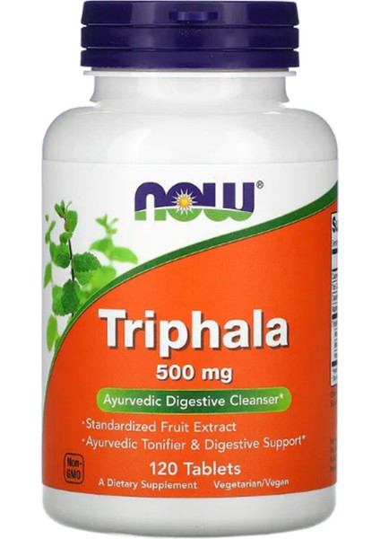 Foods, Triphala, 500 Mg, 120 Tablets. Usa Menşei.Özel Sporcu Gıdaların'dan 4039