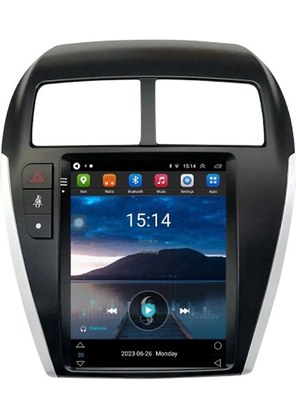 Mitsubishi Asx 2010-2019 Arası Tesla Ekran 4-64 GB Multimedya Navigasyon modelleri