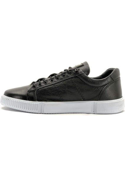Hammerjack 102 20250-M Basel M Erkek Casual Ayakkabı Siyah-Beyaz