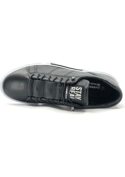 Hammerjack 102 20250-M Basel M Erkek Casual Ayakkabı Siyah-Beyaz