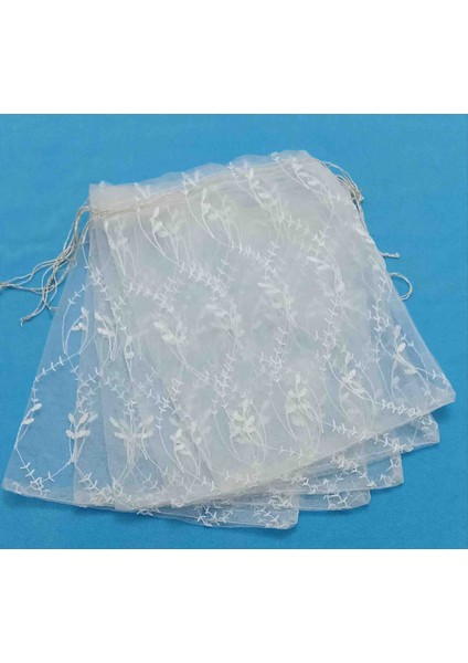 Desenli Tül Kese 26*34 cm Ebatında 6 Adettir Hediyelik Bohçalık Çeyizlik