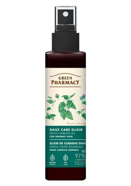 Bitkisel Vegan Normal Saçlar İçin Saç İksiri Sprey 150 ml