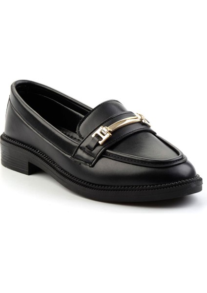 Siyah Kadın Loafer Ayakkabı K01879100509 modelleri