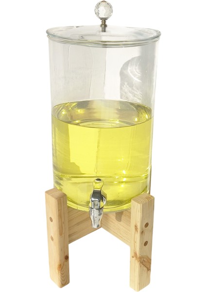 Cam Sebil, Damacana, Şerbetlik, Limonatalık, Musluklu 7 Lt.