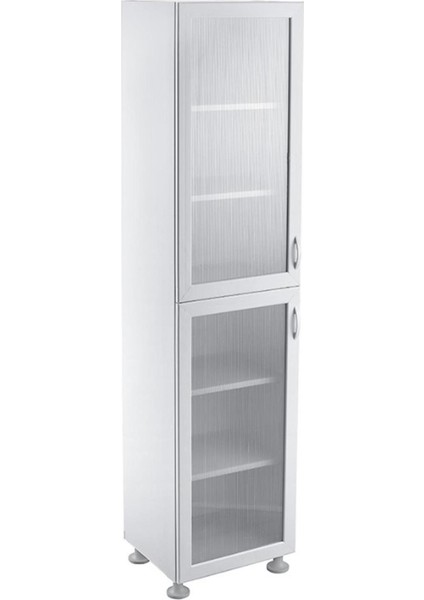 Ortanca 2 Kapak Pvc Dolap 655