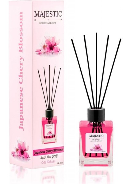 Majestic Bambu Çubuk Oda Kokusu Japon Kiraz Çiçeği