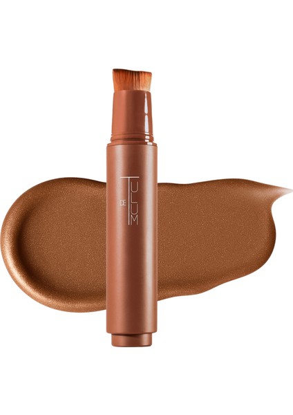 Glemaura | Bronzluk Veren Fırçalı | Bronze Illuminator With Brush