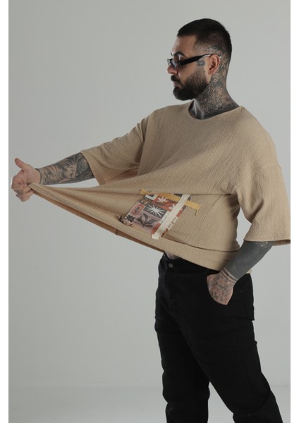 Oversize Tasarım T-Shirt