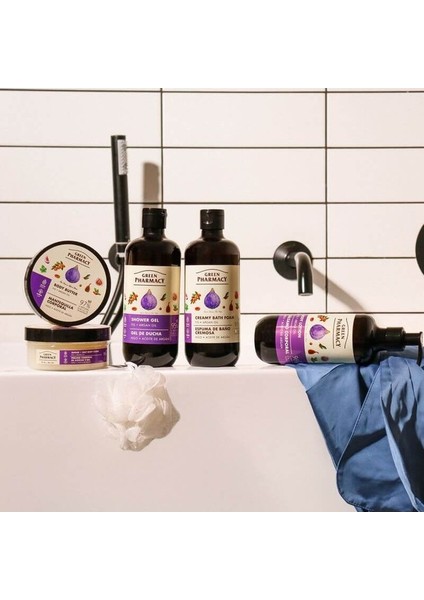 %98 Bitkisel Vegan Rahatlatır Vicut Peelingi Incir Argan Yag 200 ml