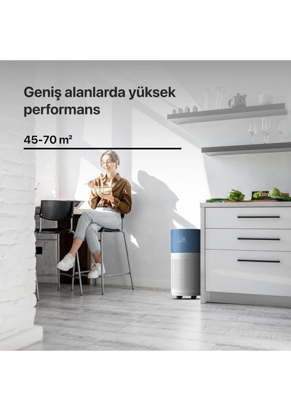 X7420_M2 Akıllı Hava Temızleyıcı Mavı