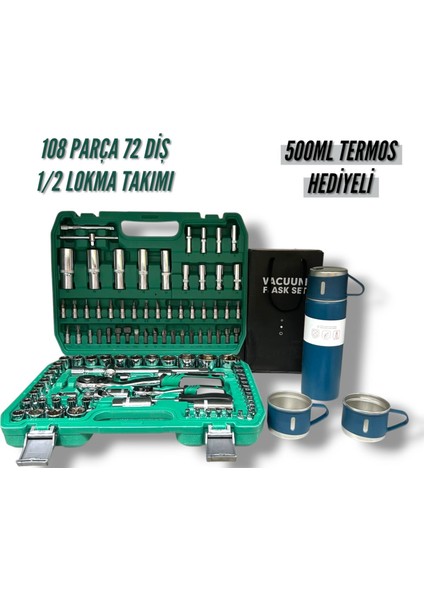 108 Pc 72 Diş Lokma Takımı
