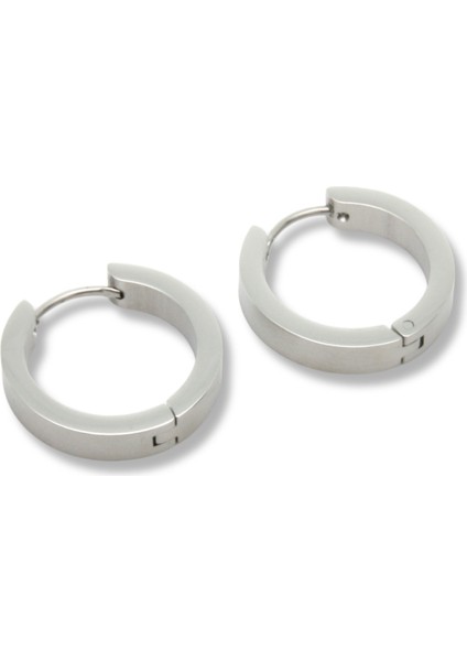 Çelik Halka 14 mm Küpe