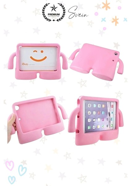 Dayanıklı Apple Ipad 7. 8. 9. Nesil 10.2 Inç Uyumlu Çocuk Için Ayaklı Tablet Kılıfı Koruyucu Silikon modelleri