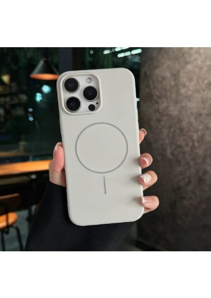 Apple iPhone 16 Pro Max Uyumlu Kılıf Magsafe ve Animasyonlu