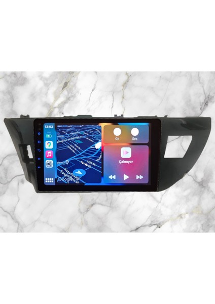 Toyota Corolla 2014-2016 Yıl Uyumlu 10,2 Inç Android Multimedya Carplay+Android Auto+Navigasyon