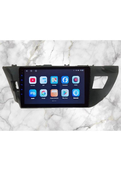 Toyota Corolla 2014-2016 Yıl Uyumlu 10,2 Inç Android Multimedya Carplay+Android Auto+Navigasyon
