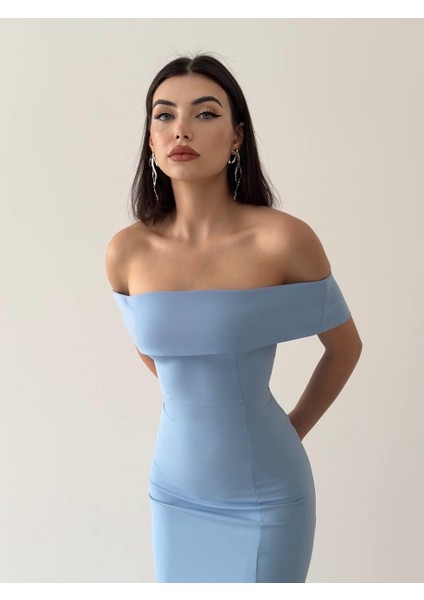Madonna Yaka Uzun Elbise