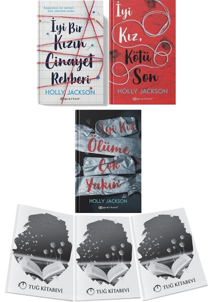 Iyi Bir Kızın Cinayeti Iyi Kız, Kötü Son Iyi Kız Ölüme Çok Yakın Holly Jackson 3 Kitap + Hediyeli